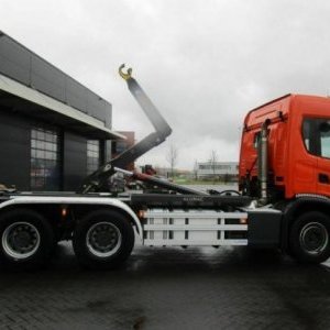 foto container hook Scania G 450