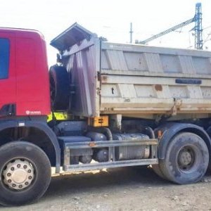 foto 34.5t tipper 6x4 bordmatic Scania