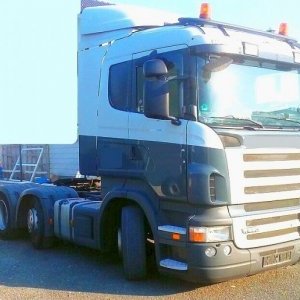 foto 6x2 tractor E5 w/o AdBlue middle axle lifts+rotate Scania 440 short