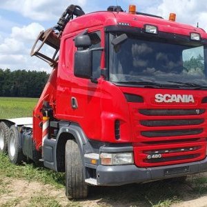 foto 6x4 forestry 78/48t Scania retarder (2022 engine+transmission)